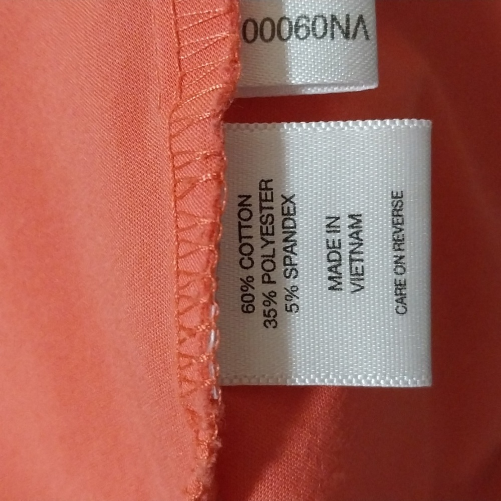 Coral blouse - Picture 6 of 7
